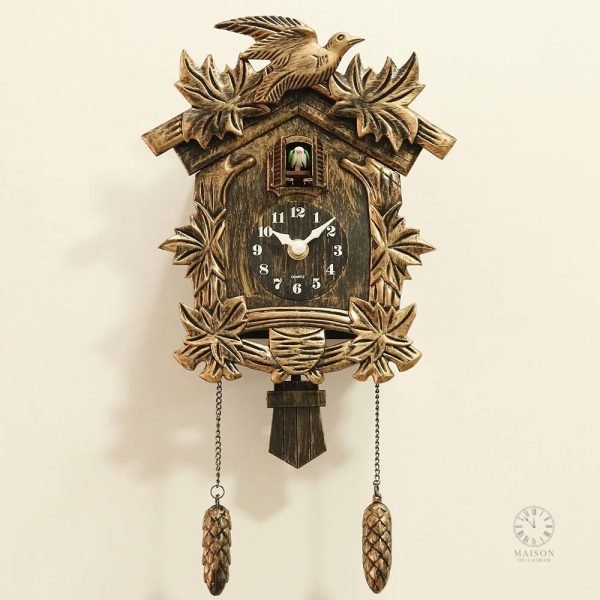 horloge-a-coucou-1 Horloge à coucou en bois traditionnel