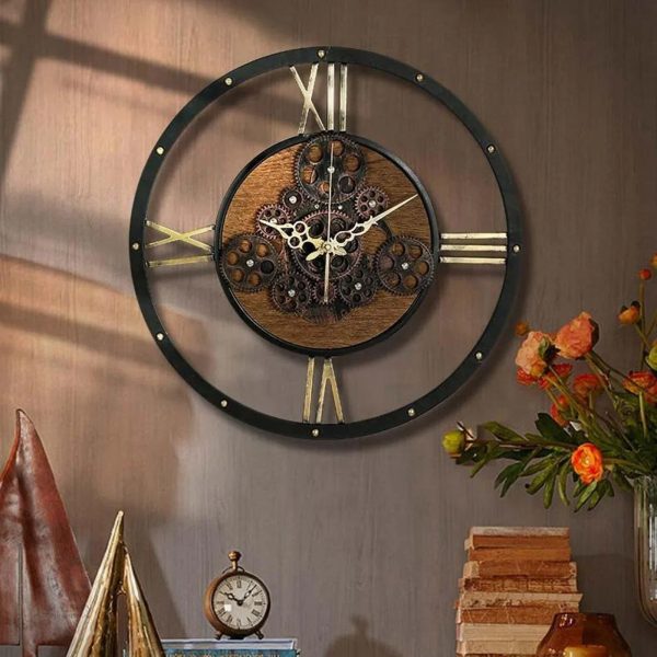 Horloge à Engrenage au design élégant et moderne