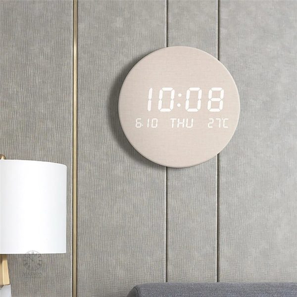 Design minimaliste de l'Horloge à Led