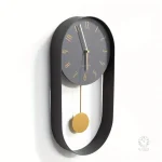 Pendule murale élégante pour la cuisine