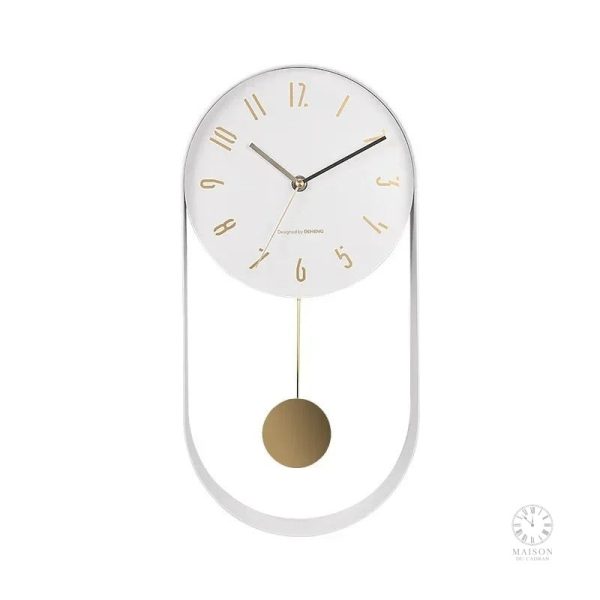 Horloge de cuisine avec pendule traditionnel
