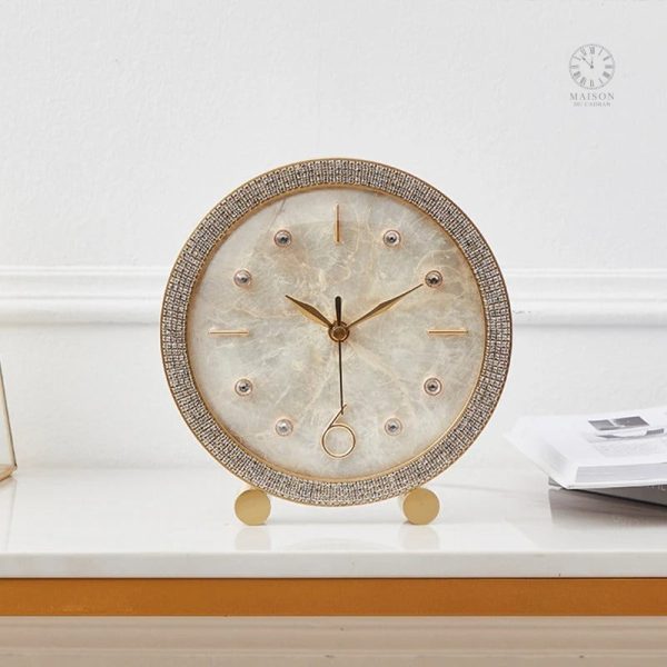 Horloge à Poser en bois pour un style naturel