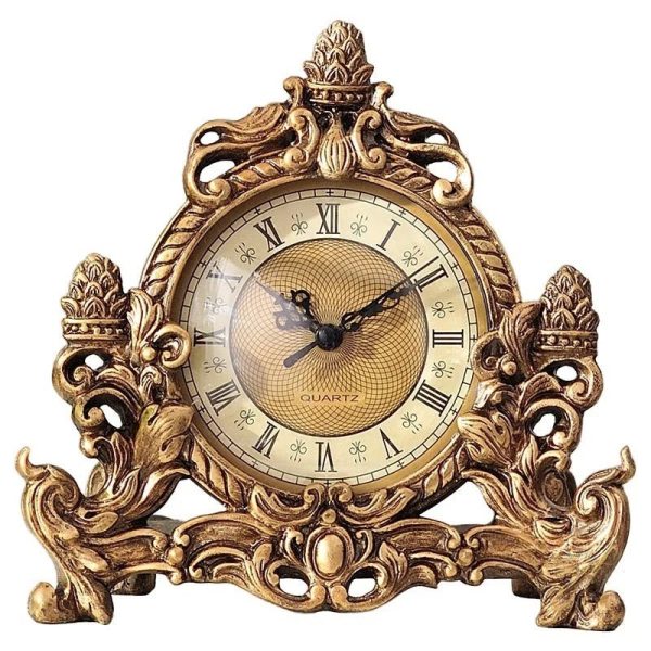 Horloge à poser avec chiffres romains
