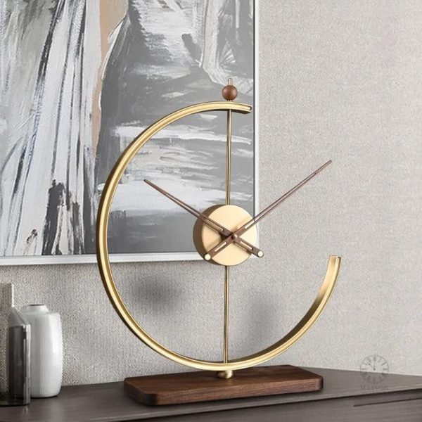 Horloge à Poser au design minimaliste