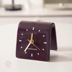Élégante horloge en céramique pour bureau ou salon