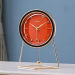 Horloge à poser luxe avec pendule pour bureau
