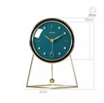 Horloge à poser au style contemporain et luxueux
