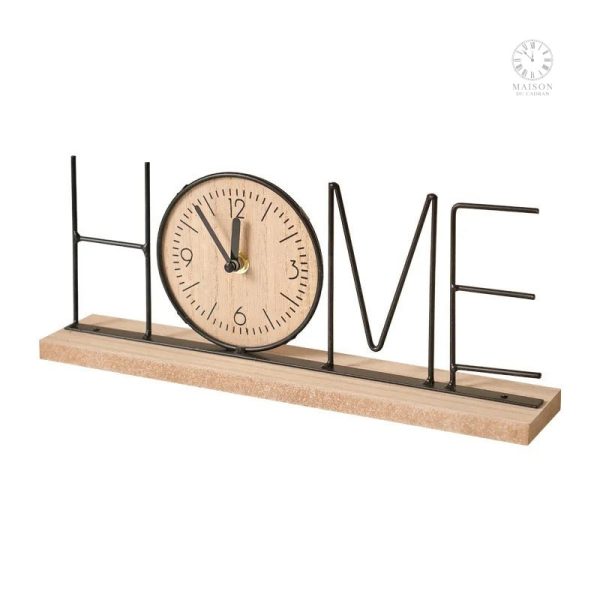Horloge à poser moderne, ajout esthétique pour votre décoration