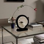 Horloge scandinave à poser pour décoration intérieure