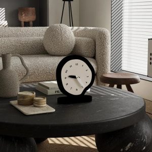 Horloge à poser au style nordique pour salon