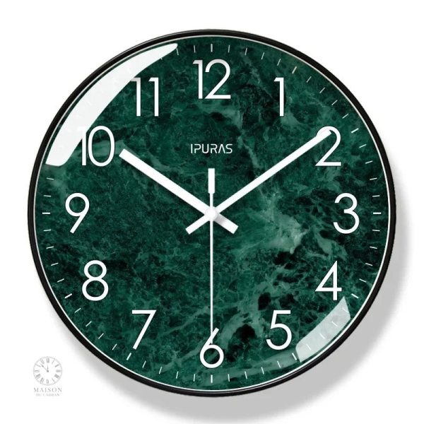 Modèle d'horloge à quartz pour décoration de bureau