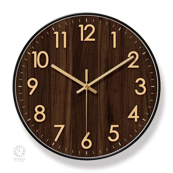 Horloge à quartz classique pour environnement professionnel