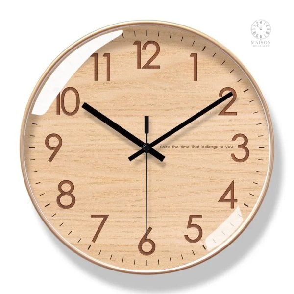 Horloge de bureau à quartz, accessoire essentiel