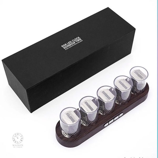 Horloge Nixie à tube, pièce maîtresse décorative