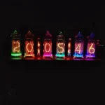 Horloge à tubes Nixie avec affichage numérique