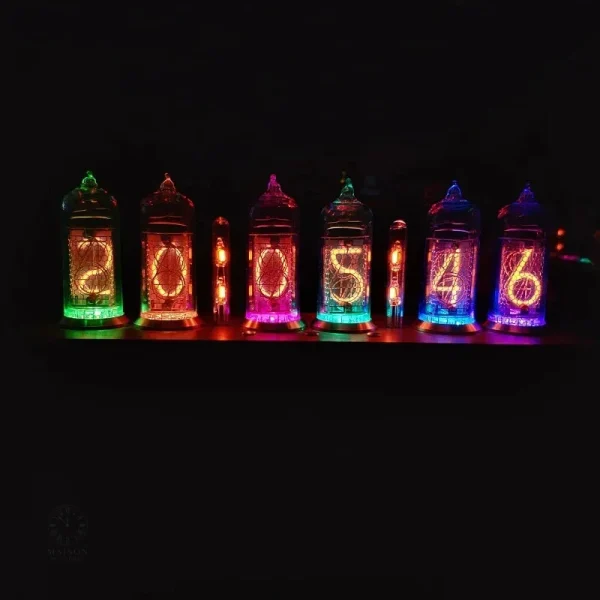 Horloge à tubes Nixie avec affichage numérique