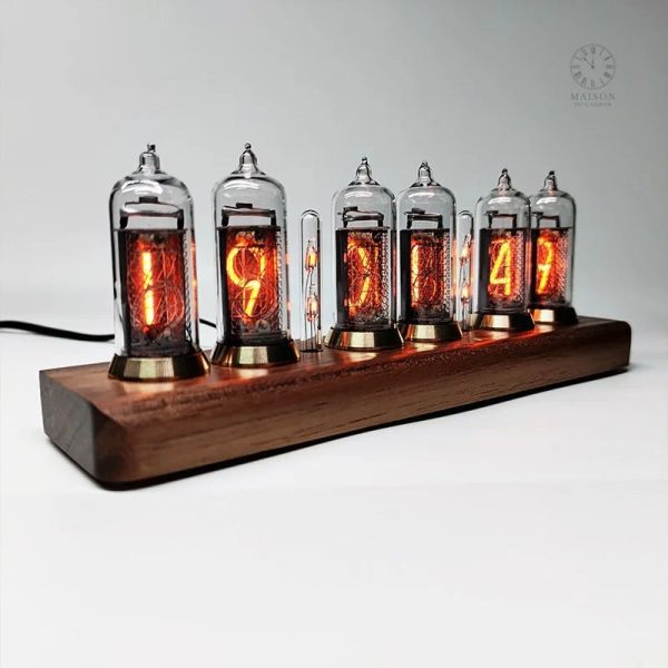 Horloge à tubes Nixie, un classique du temps