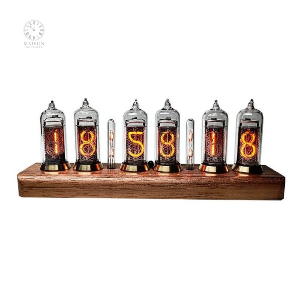 Horloge Nixie rétro, fusion de technologie et art