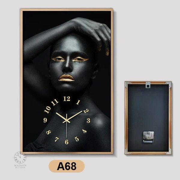 Horloge Africaine, pièce maîtresse de décoration