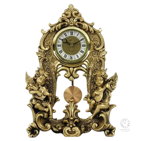 Horloge en bronze au charme intemporel