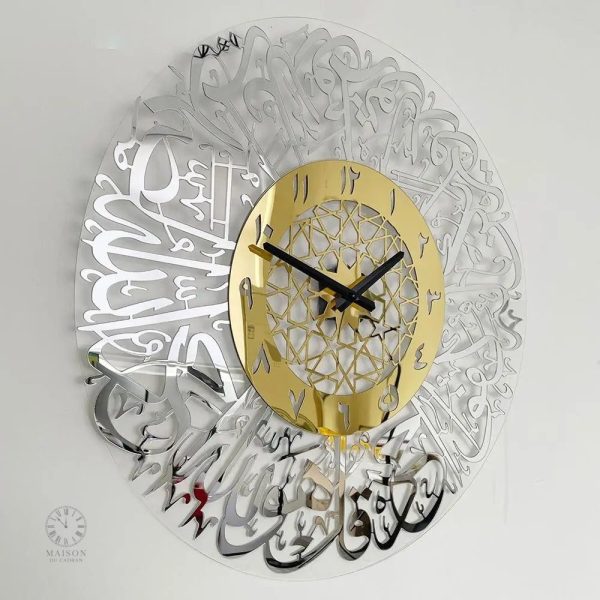Horloge de bureau avec style arabe contemporain