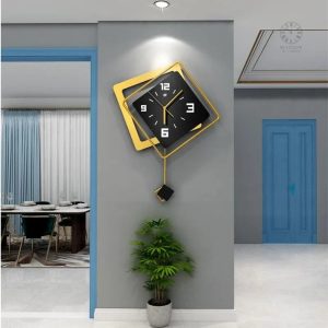 Horloge Art Deco murale au design élégant