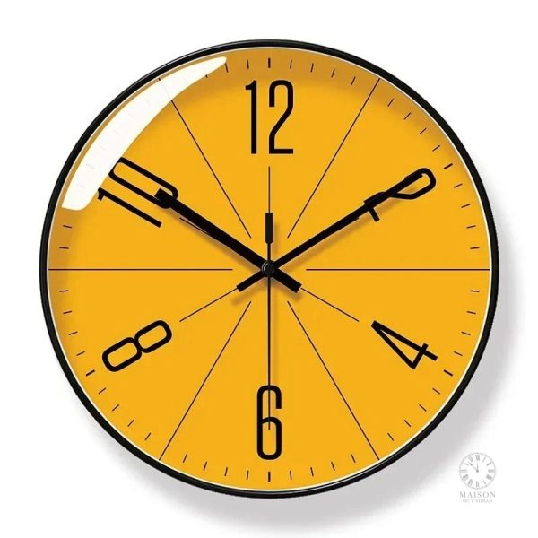 Élégante horloge Art Nouveau pour décoration intérieure