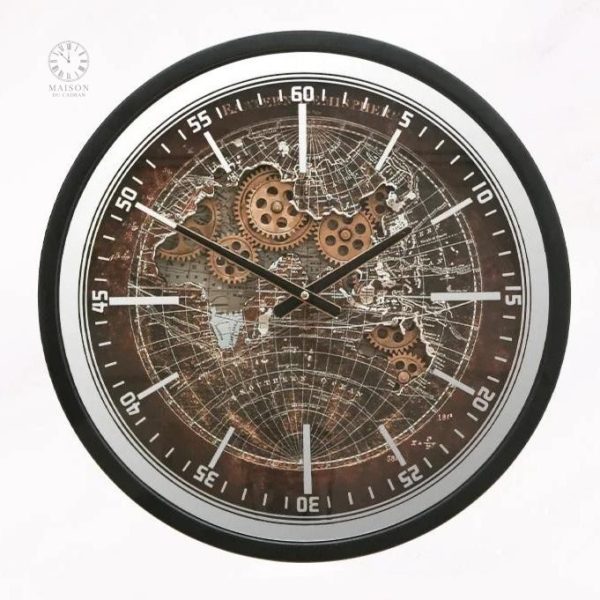 Horloge à engrenage, un mélange d'art et de mécanique