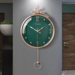 Horloge Balancier design luxe murale élégante