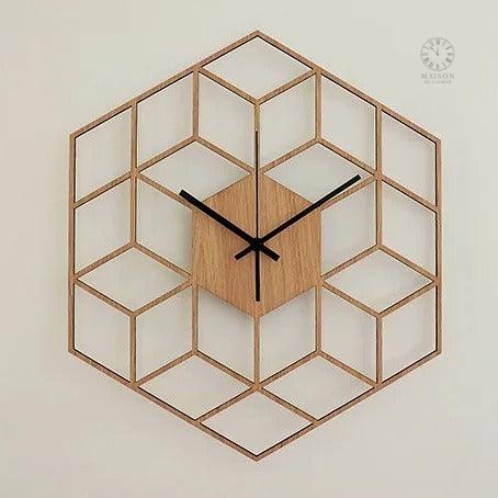 horloge-bambou-1 Horloge murale en bambou, design naturel et élégant