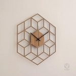 Horloge décorative en bambou, ajout chaleureux à votre intérieur