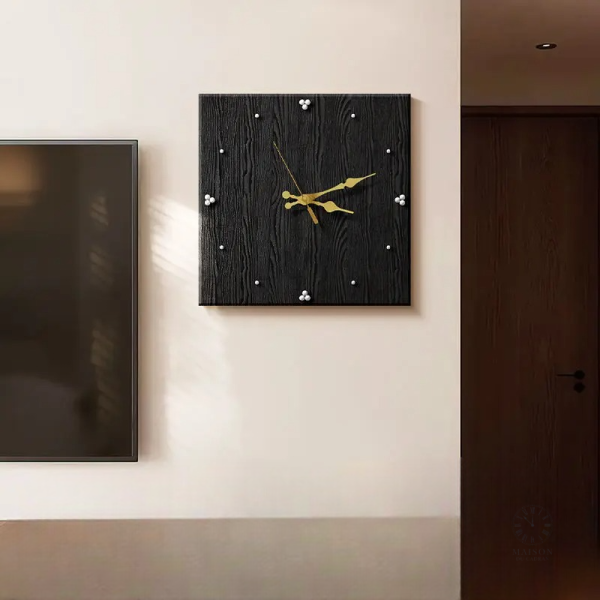 Horloge en Bois pour décoration intérieure