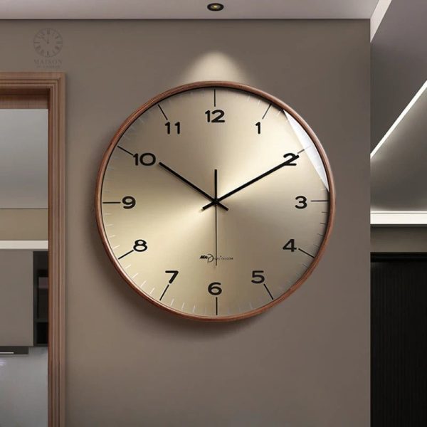 Horloge Bois Design moderne et élégante