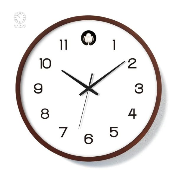 Horloge en bois personnalisable pour un style unique