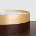 Horloge en bois moderne pour décoration intérieure