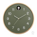 Horloge en bois minimaliste pour un intérieur chic