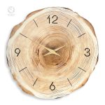 Horloge décorative en bois, style scandinave intemporel