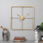Horloge carrée design pour une décoration contemporaine
