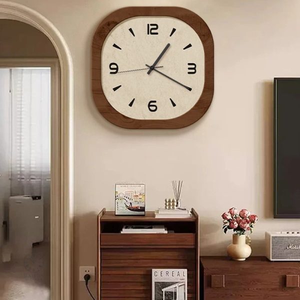 horloge-carree-vintage-1 Horloge Carrée Vintage en design classique