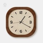Horloge Vintage carrée pour décoration intérieure
