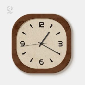 Horloge Vintage carrée pour décoration intérieure