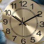 Horloge contemporaine pour chambre à coucher
