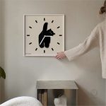 Horloge Chat design original pour les amoureux des félins