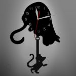 Horloge Kit Cat avec motif de chat