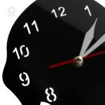 Horloge originale avec illustration de chat