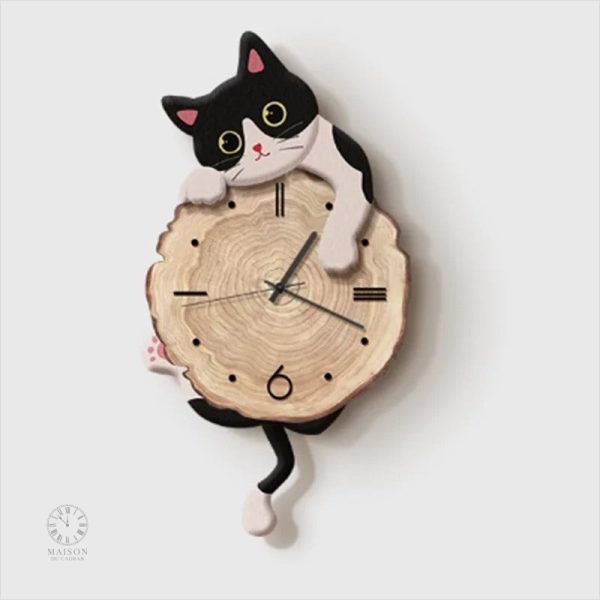 Horloge Chat pour un intérieur chic et tendance
