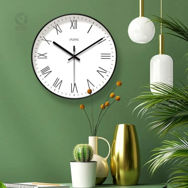 horloge-chiffre-romain-1 Horloge Chiffre Romain élégante et intemporelle