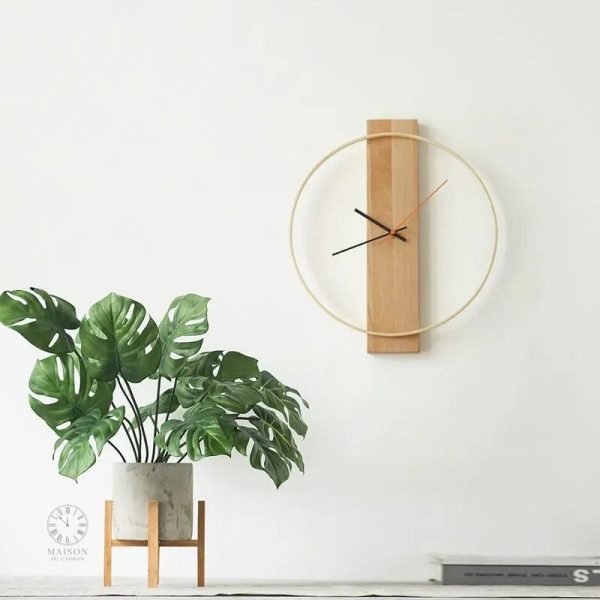 Horloge Scandinave au design minimaliste et chic