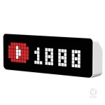 Horloge murale connectée avec design innovant et fonctionnel