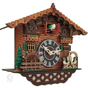 Horloge coucou vintage avec pendule traditionnelle